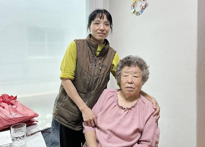 김민서씨와 시어머니 [가천문화재단 제공. 재판매 및 DB 금지]