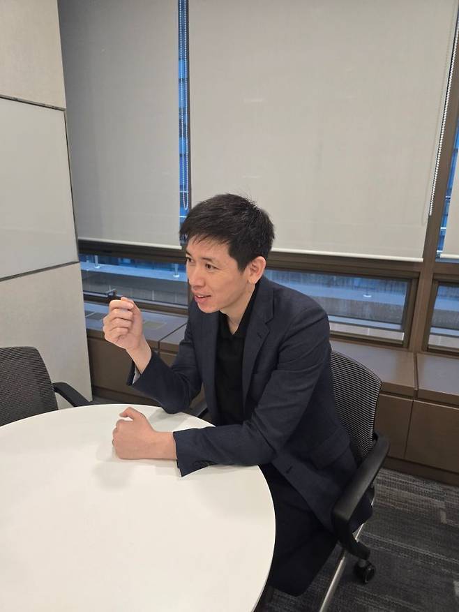 박주성 알파브릿지 대표가 데일리안과 인터뷰를 하고 있다.ⓒ데일리안
