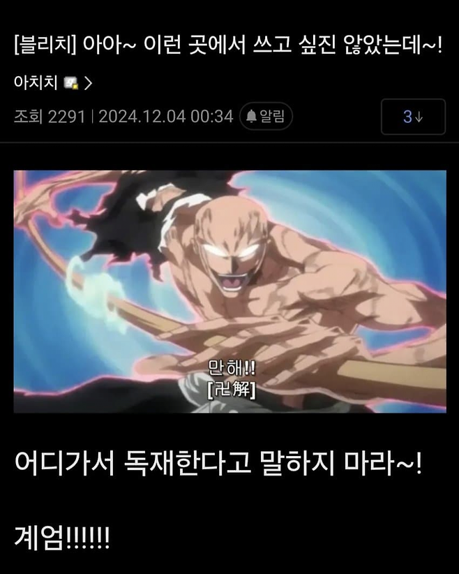 image.png 블리치갤 계엄드립