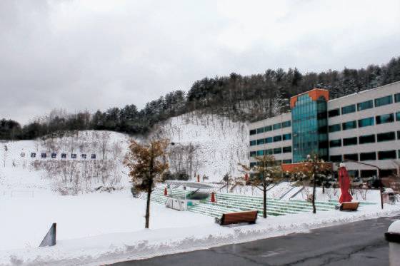 올해 2월 자진 폐교한 강원도 태백 강원관광대. 중앙포토