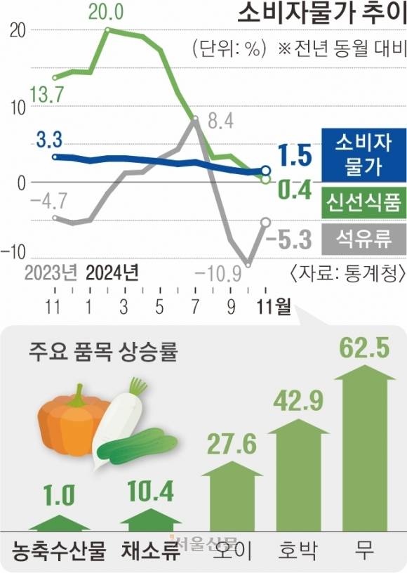 1%대 성장률·물가 ‘D의 공포’… “재정확대로 내수·소비 살려야”