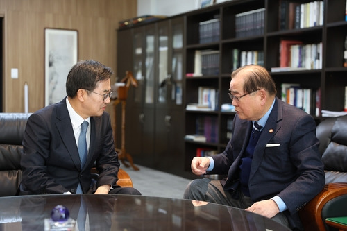 김동연 지사, 이종찬 광복회장 예방 [경기도 제공. 재판매 및 DB 금지]