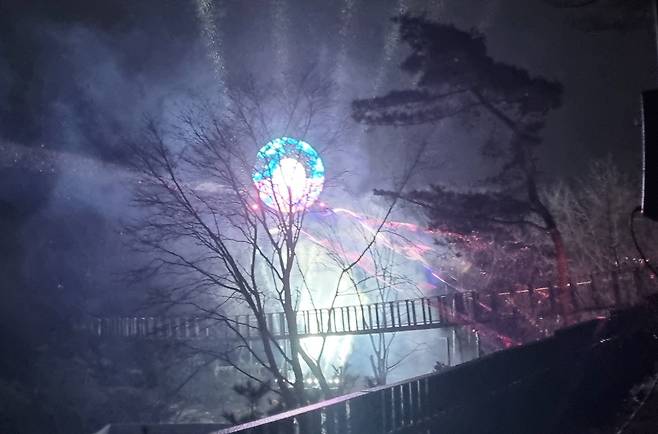 지난 2월 정월대보름 애기봉에서 열린 행사 [김포시 제공. 재판매 및 DB 금지]