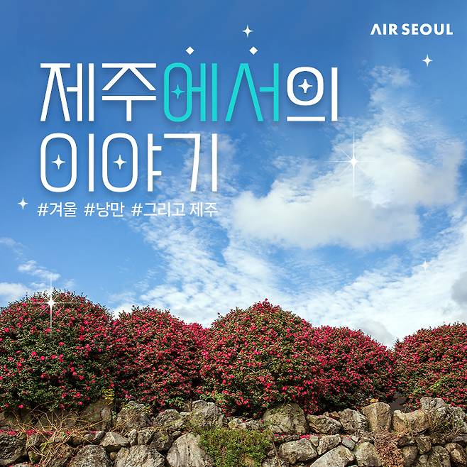 에어서울 프로모션 포스터. [에어서울 제공]