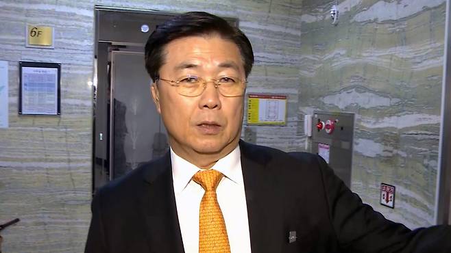 국회 정보위원회 출석하는 홍장원 국정원 1차장