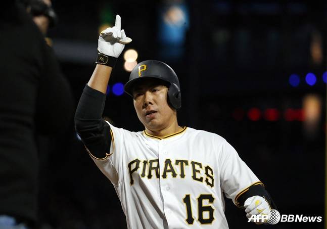 피츠버그 시절 강정호. /AFPBBNews=뉴스1
