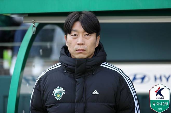 [서울=뉴시스] 프로축구 K리그1 전북 현대의 김두현 감독. (사진=한국프로축구연맹 제공) *재판매 및 DB 금지