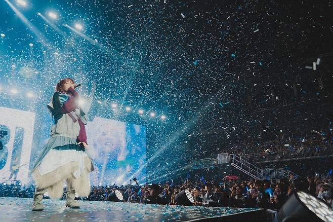 제이(J)팝 ‘아이콘’ 그룹 요아소비가 7일과 8일 이틀간 인천 인스파이어 아레나에서 통산 2번째 내한 공연을 펼쳤다. 사진제공|리벳(LIVET), KATO SHUMPEI, RISA NISHIMURA