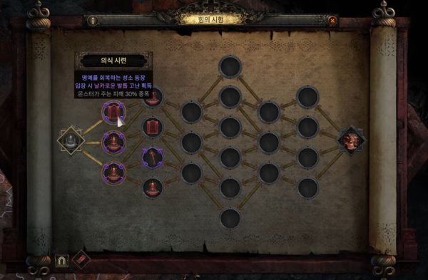 - 시련을 선택할 때 주의한다&nbsp;