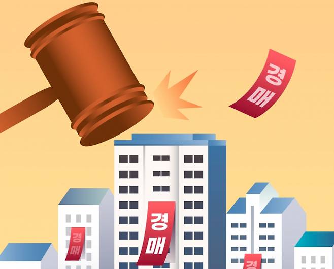 지난 11월 기준 전국 아파트 경매건수가 두 달 연속 3400건을 넘어선 것으로 조사됐다. /사진=이미지투데이
