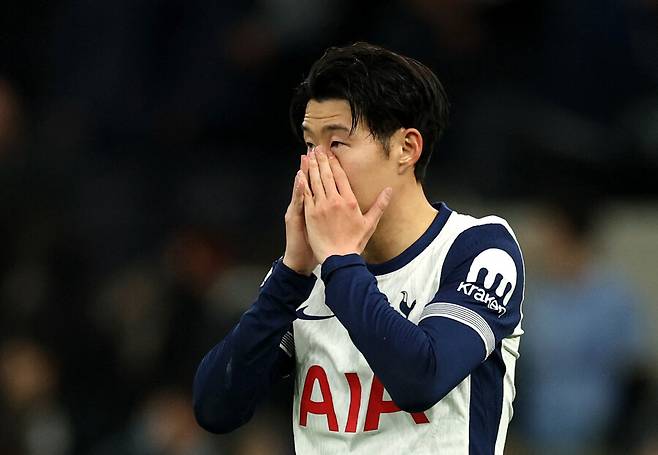 ▲ 손흥민이 프리미어리그 4호골을 넣었지만 첼시전 대역전패에 스스로를 자책했다 ⓒ연합뉴스/EPA