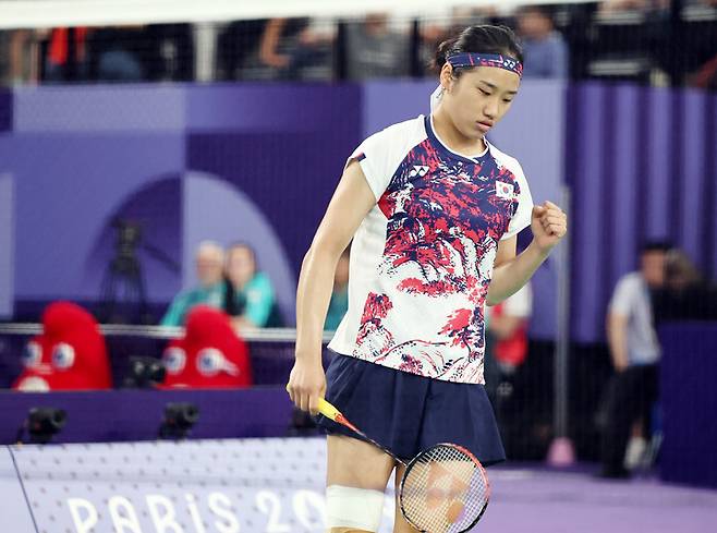 한국 배드민턴 대표팀 안영