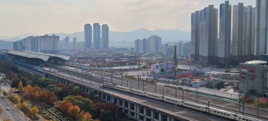 KTX 천안아산역 모습. 대전일보DB