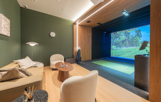 Golf Room at Weave Suites - Sunyu Parkside [WEAVE LIVING]