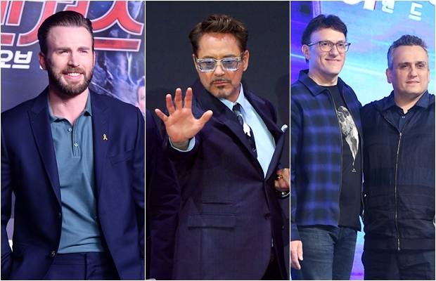 크리스 에반스, 로버트 다우니 주니어, 루소 형제