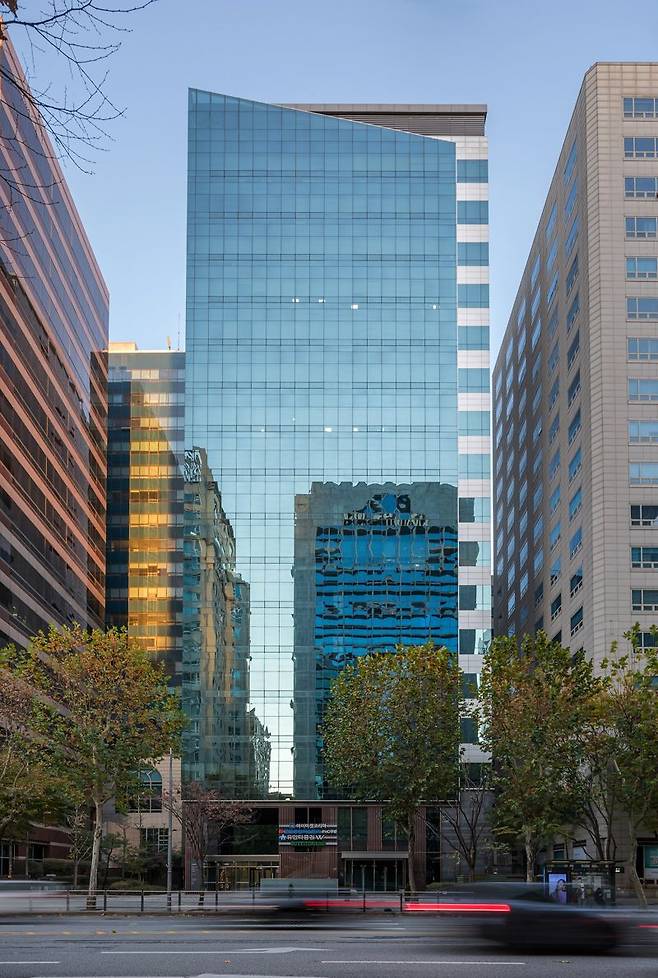 삼성동 빌딩 전경. 쿠시먼앤드웨이크필드코리아 제공