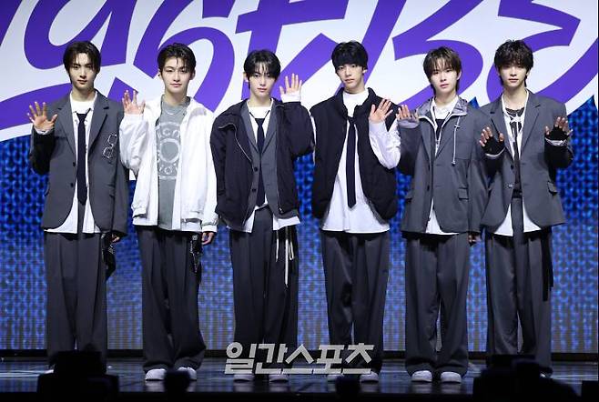 그룹 TWS(투어스) 영재, 지훈, 한진, 도훈, 경민, 신유(왼쪽부터) / 사진=서병수 기자 qudtn@edaily.co.kr