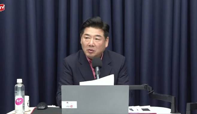 유튜브 채널 ‘고성국 티브이(TV)’ 갈무리