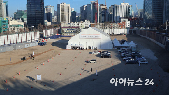 12일 오전 서울역 북부역세권 개발사업 부지. [사진=이수현 기자]