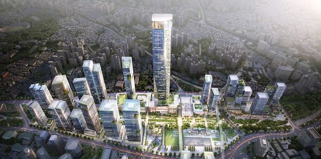 서울역 입체복합개발 조감도. 서울시