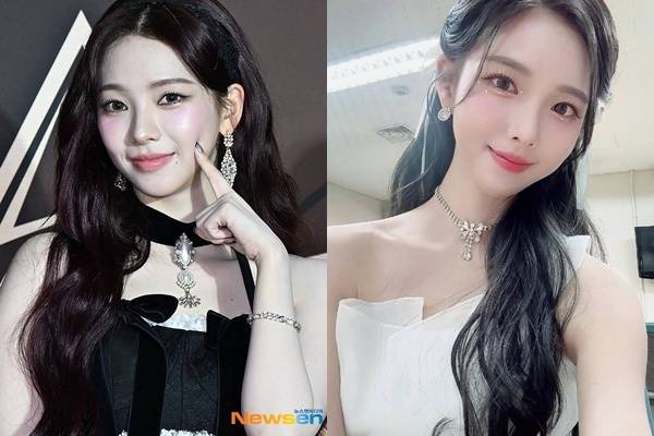 왼쪽부터 카리나(뉴스엔DB), 정은혜 아나운서(개인 소셜미디어)