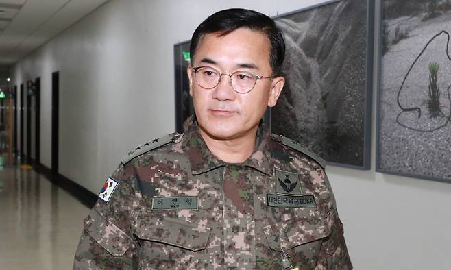 여인형 전 국군방첩사령관. 뉴시스