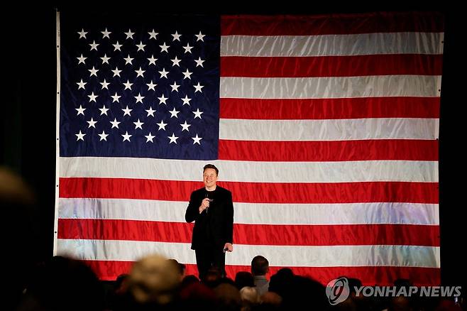 일론 머스크 최고경영자 [로이터 연합뉴스 자료사진. 재판매 및 DB 금지]