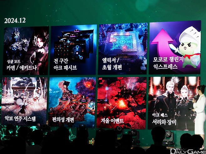 2014년 12월에 추가될 콘텐츠 및 이벤트들.