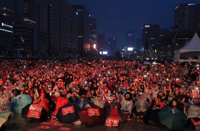 ▲ 2017년 3월 4일 19차 박근혜 퇴진 집회. ⓒ연합뉴스