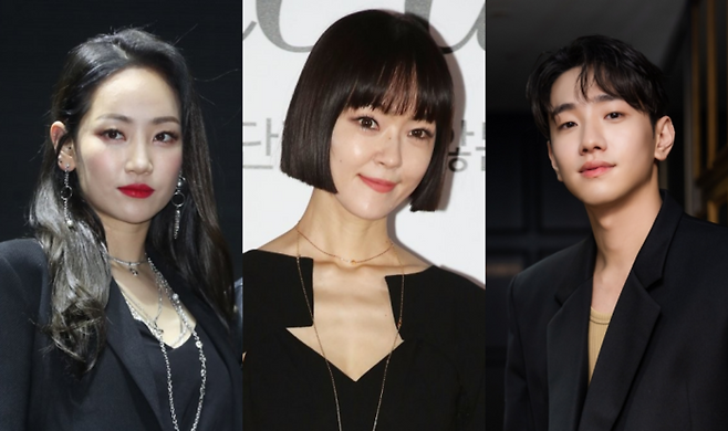 (왼쪽부터) 예은·김윤아·남윤수. 연합뉴스