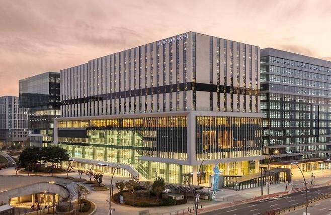 머큐어 서울 마곡 호텔 외관 / 사진=머큐어 서울 마곡