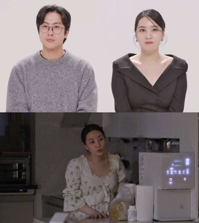 방송인 전민기(본명 전형윤), 정미녀(본명 정선영) 부부가 이혼 위기를 여러번 겪었다고 털어놓는다. /사진=SBS '동상이몽2'