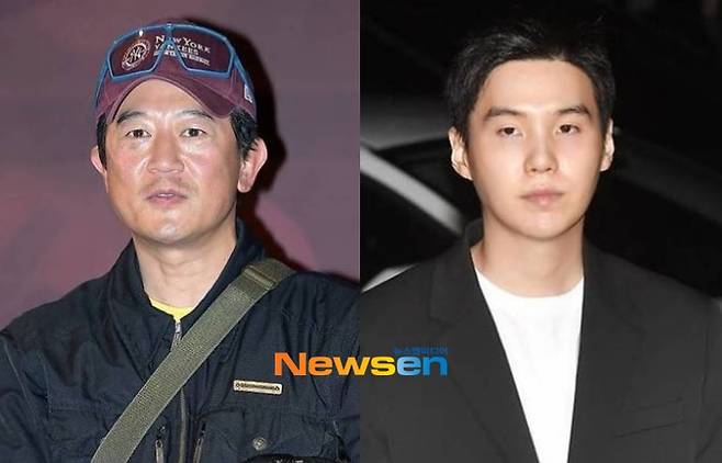 박상민(왼쪽)과 BTS 슈가 / 사진=뉴스엔DB