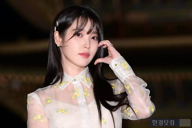 가수 아이유  /사진=변성현 한경닷컴 기자