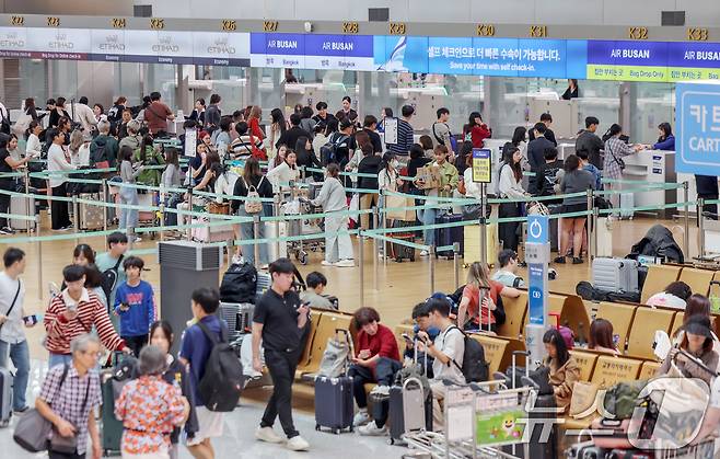 인천국제공항 출국장 /뉴스1 ⓒ News1 민경석 기자