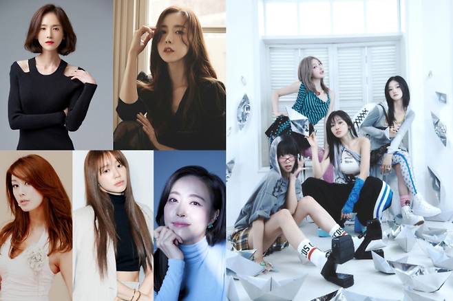 사진=각 소속사 제공.
