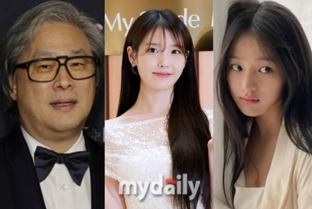 왼쪽부터 박찬욱 감독, 가수 겸 배우 아이유, 그룹 뉴진스 민지 / 마이데일리 및 뉴진스 인스타그램