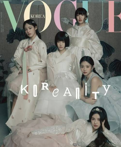 그룹 뉴진스 보그 코리아 화보. ‘진즈포프리’ 인스타그램 캡처