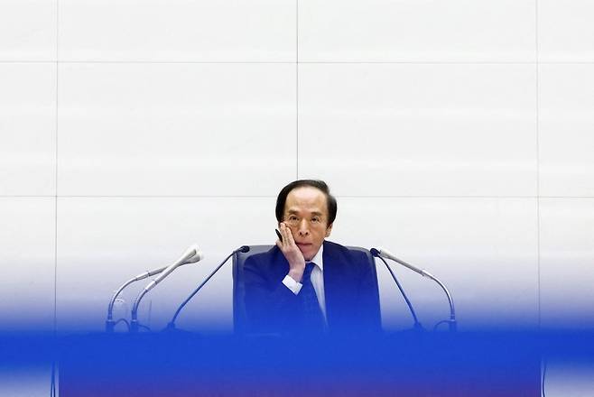 우에다 가즈오 일본은행 총재.로이터연합뉴스