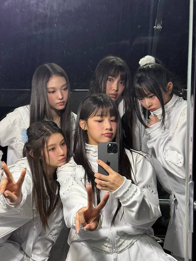 민지, 하니, 다니엘, 해린, 혜인. 사진ㅣ민지, 하니, 다니엘, 해린, 혜인 제공