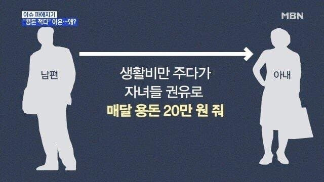 용돈 40준다고 이혼소송