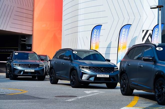 그랑 콜레오스 시승 행사 [사진출처=르노]