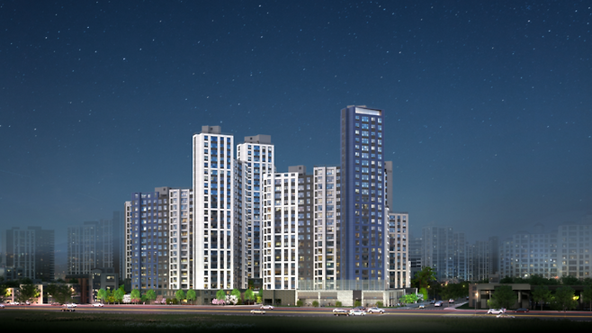 두산위브 더센트럴 부평 투시도 [사진 = 두산건설]