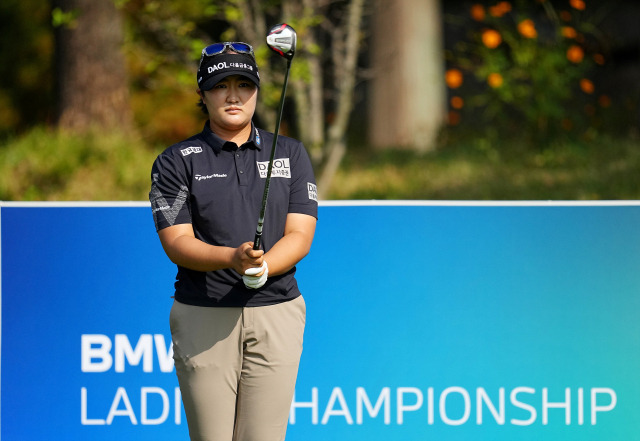 2023년 LPGA 신인왕에 오른 유해란. 사진 제공=BMW 레이디스 챔피언십 조직위