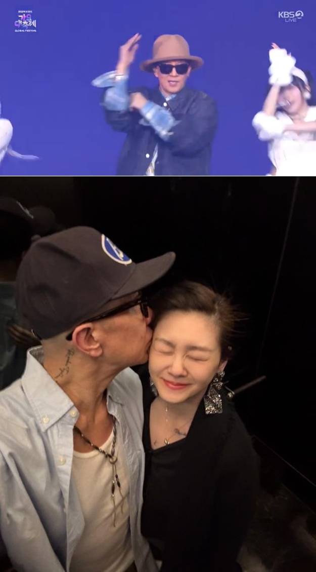 ▲ 출처|'가요대축제' 캡처, 서희원 개인 계정