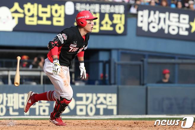 고향팀 KIA 타이거즈에서 올시즌 반등의 조짐을 보였던 서건창. /뉴스1 DB ⓒ News1 이승배 기자