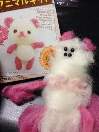 망한 양모펠트 인형만들기 대결jpg