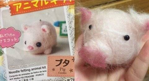 망한 양모펠트 인형만들기 대결jpg