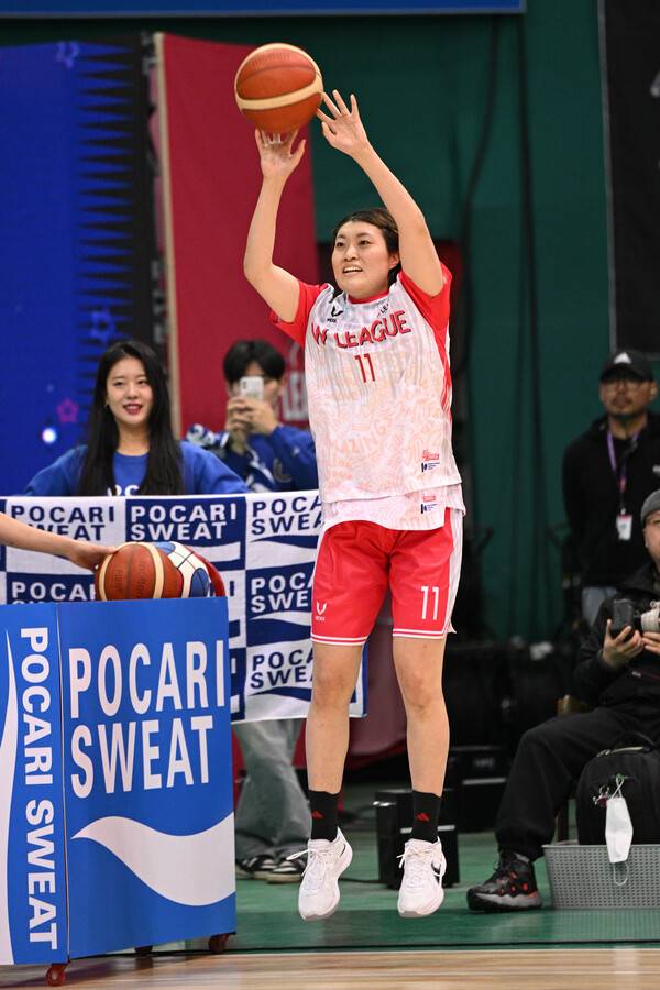 일본 올스타 오카모토 미유. 사진┃WKBL