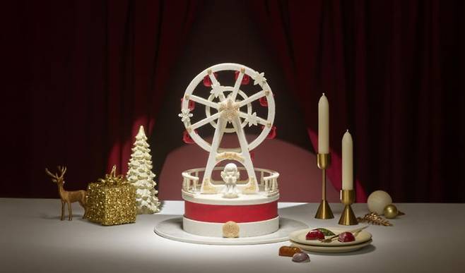 35만원짜리 '위시 휠' 케이크. /인터컨티넨탈서울파르나